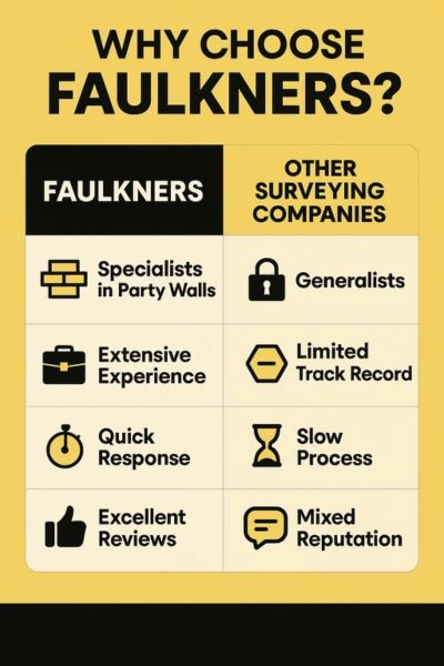 Can I Alter The Party Wall Surveyor? - A Crucial Guide From Faulkner Surveyors 4 Party Wall Mediation {bane} Faulkner Surveyors Maidstone Best Surveyor Near me Maidstone